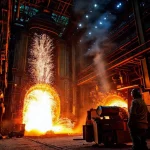 Фото по теме: Производство ферросплавов в руднотермических электропечах цеха
