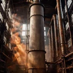 Фото по теме: Очистка колошникового газа в сухих пылеуловителях и скрубберах доменного цеха
