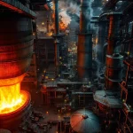 Фото по теме: Устройство системы улавливания и очистки конвертерных газов за котлом-утилизатором