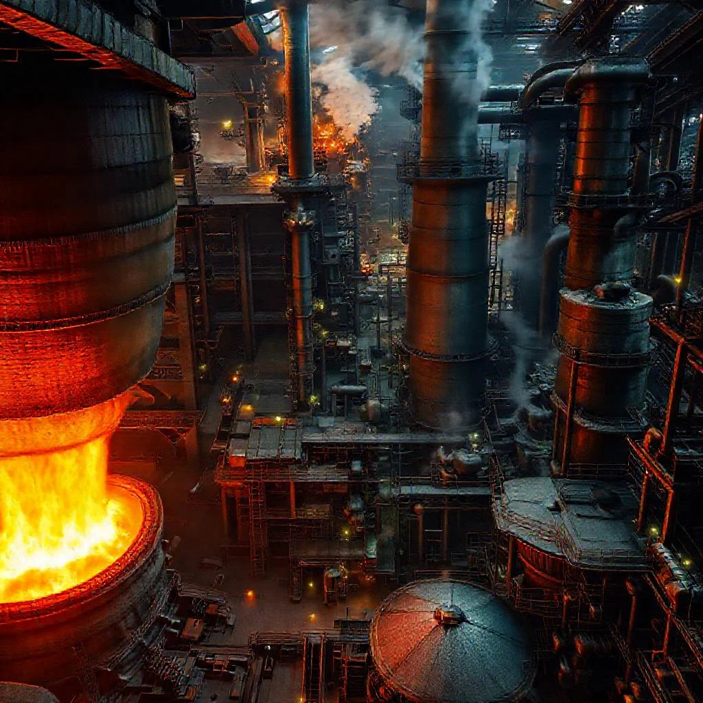 Фото по теме: Устройство системы улавливания и очистки конвертерных газов за котлом-утилизатором