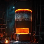 Фото по теме: Установка электрошлакового переплава для повышения чистоты металла от включений
