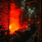 Фото по теме: Подготовка кокса в коксовых батареях для загрузки в доменную печь