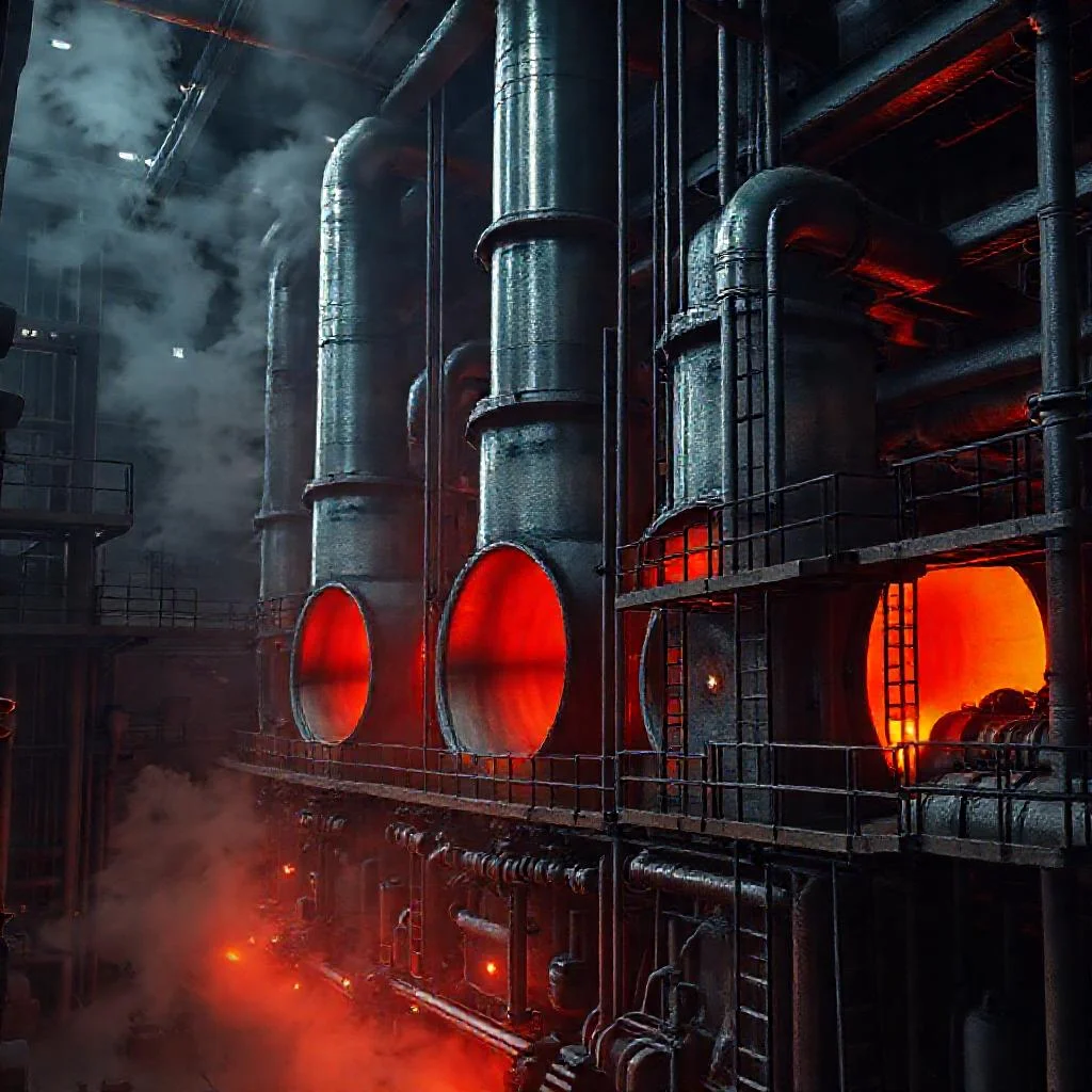 Фото по теме: Регенерация тепла конвертерных газов в вертикальных котлах утилизаторах